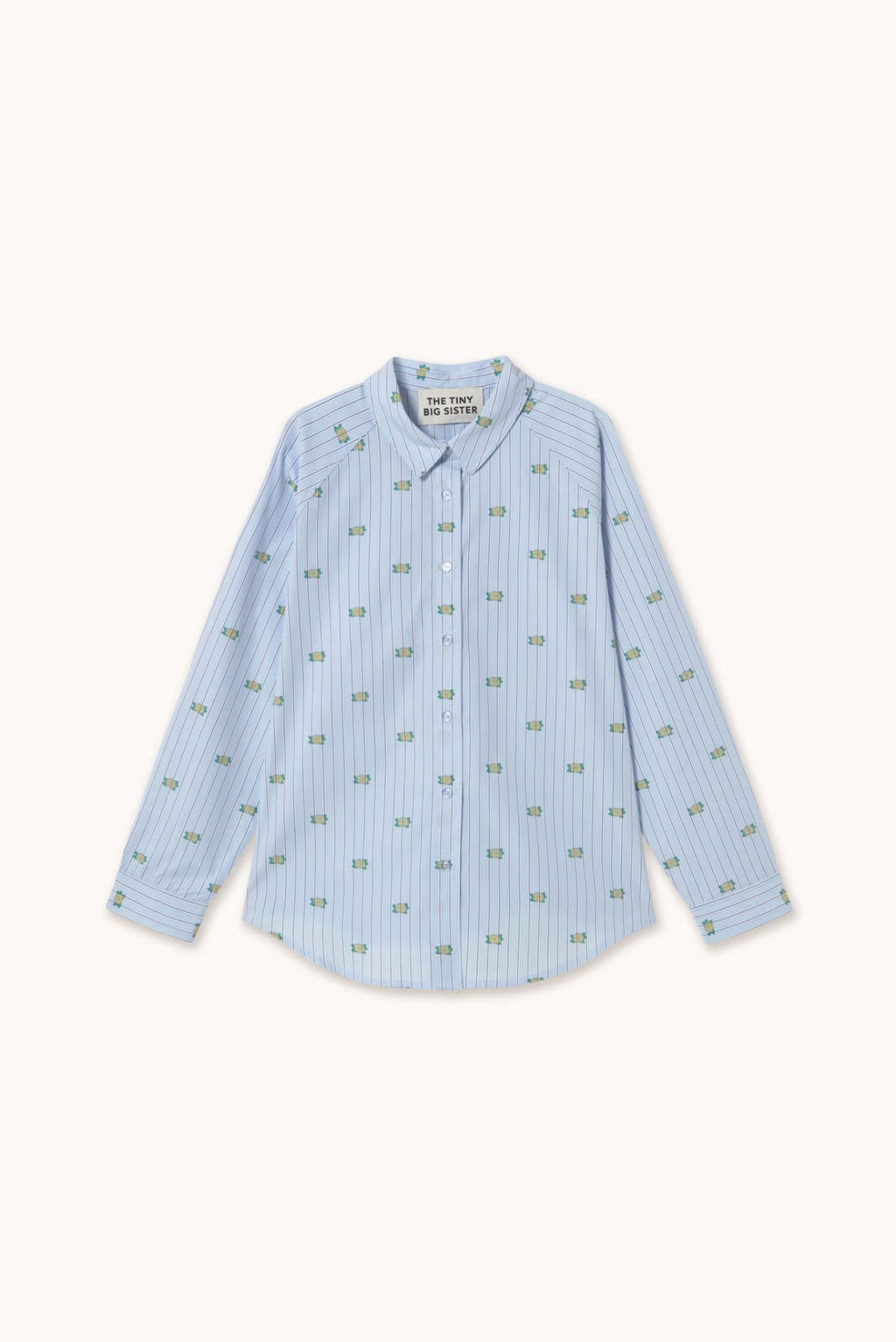 CAMISA A RAYAS MINI FLOWERS