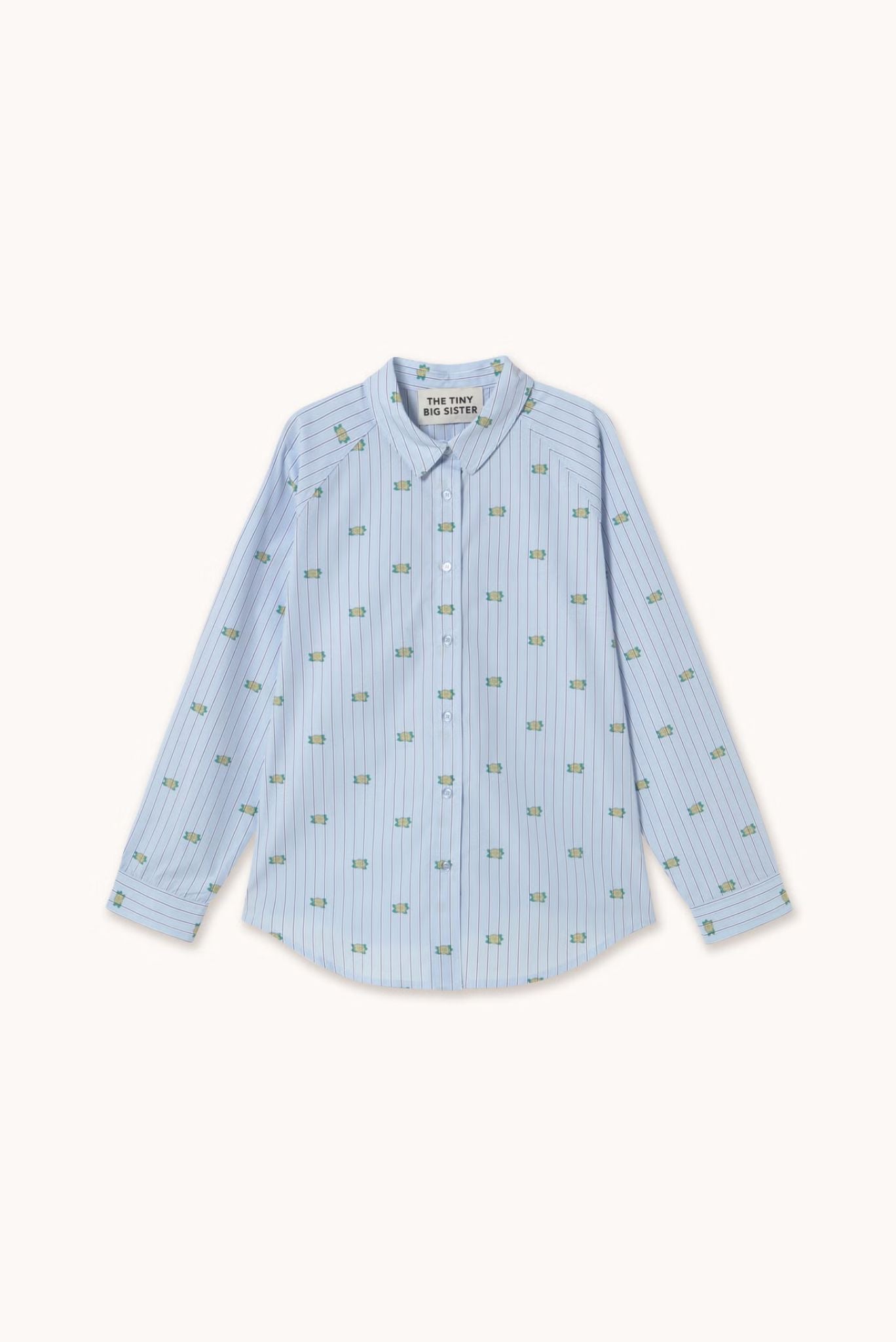 CAMISA A RAYAS MINI FLOWERS