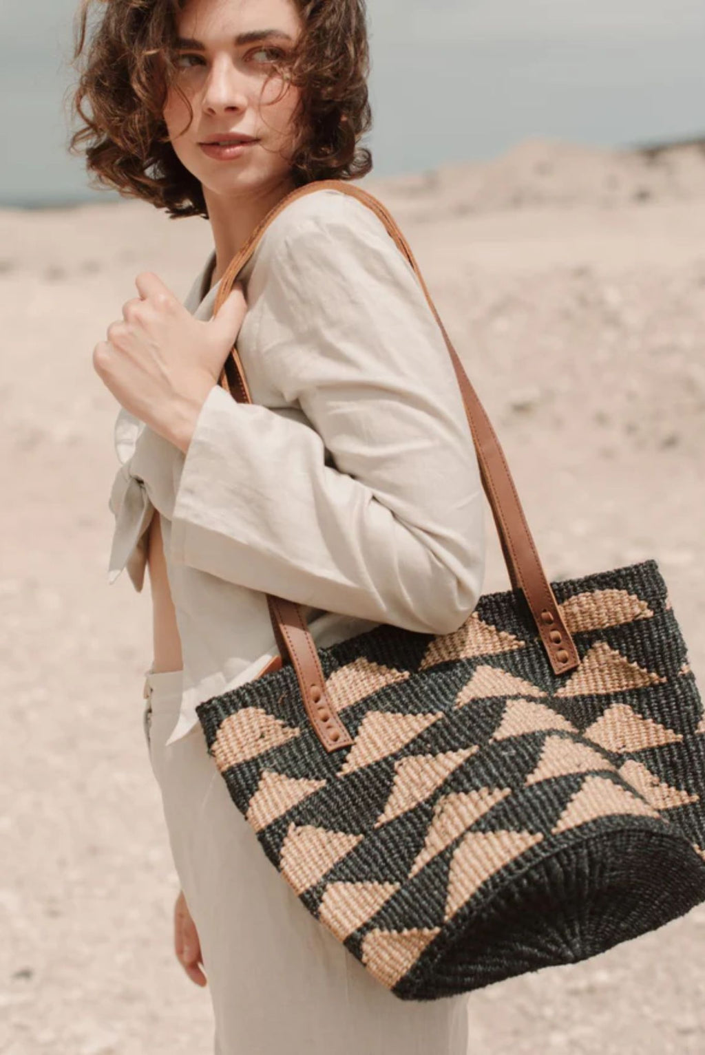 Bolso de Sisal - Capazo Artesanal - Namibia