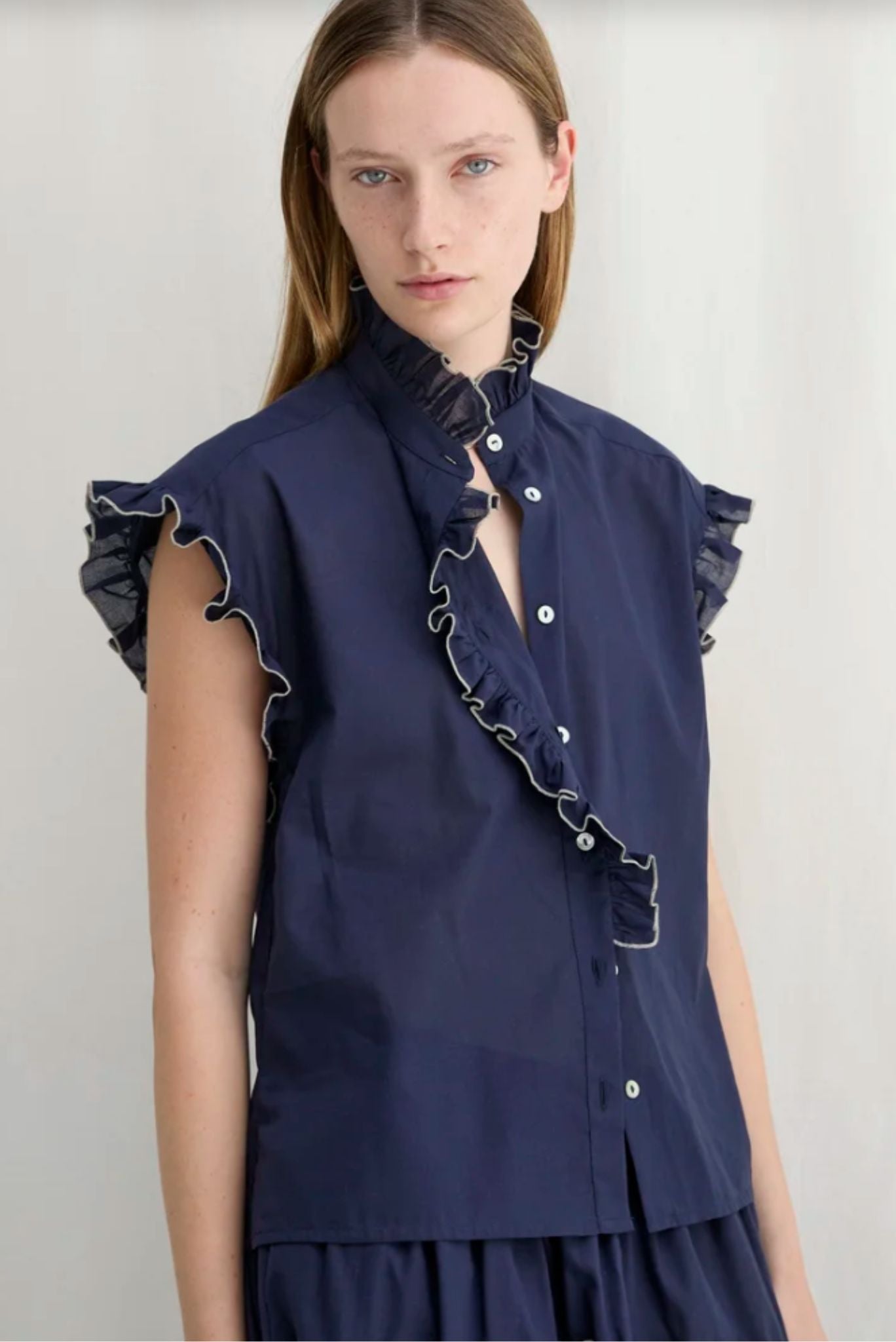 Camisa Silva navy