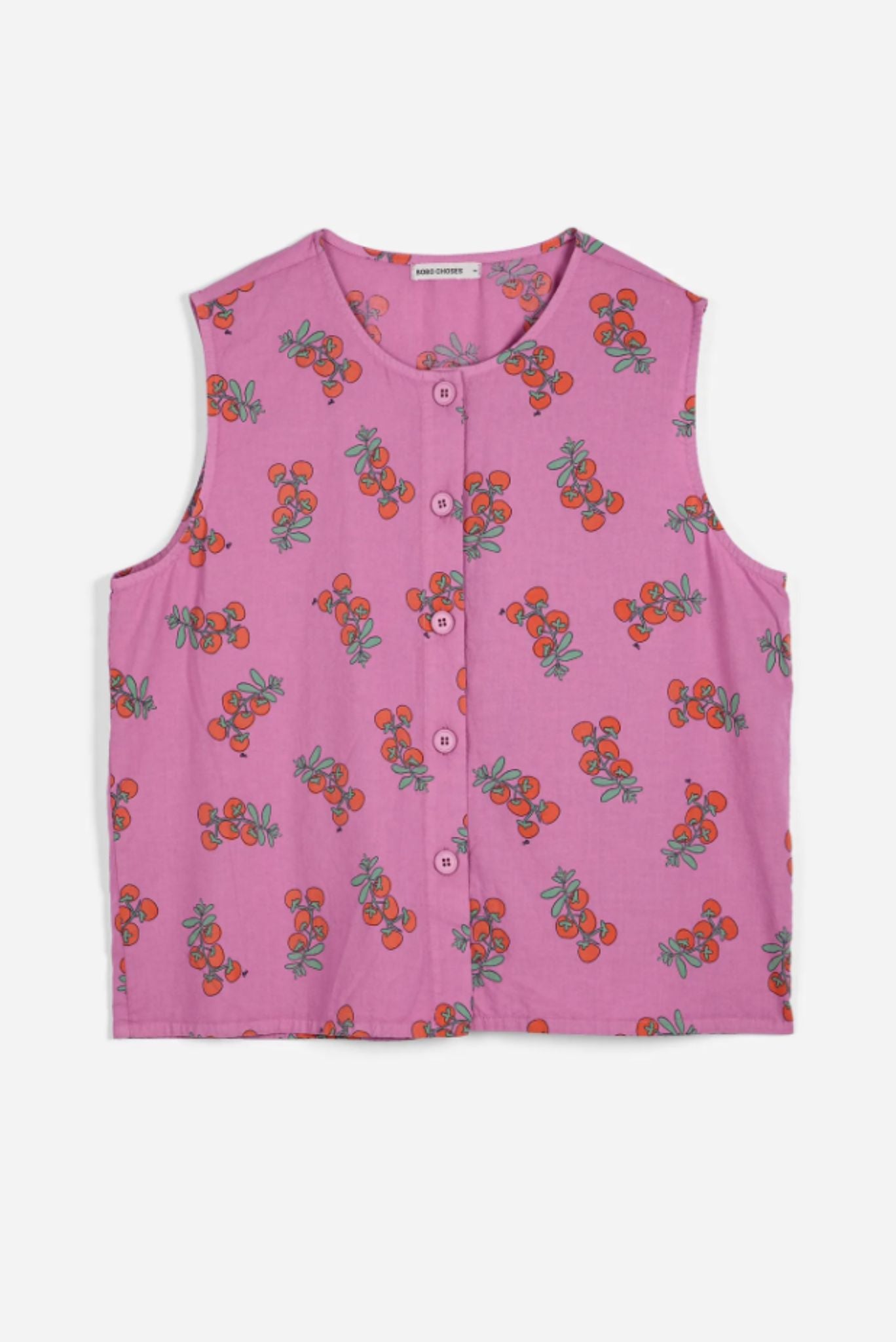 Top estampado Tomatoes
