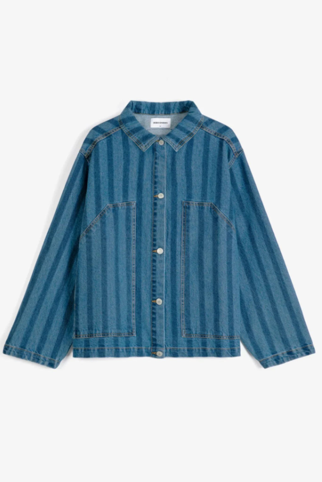 Chaqueta vaquera a rayas