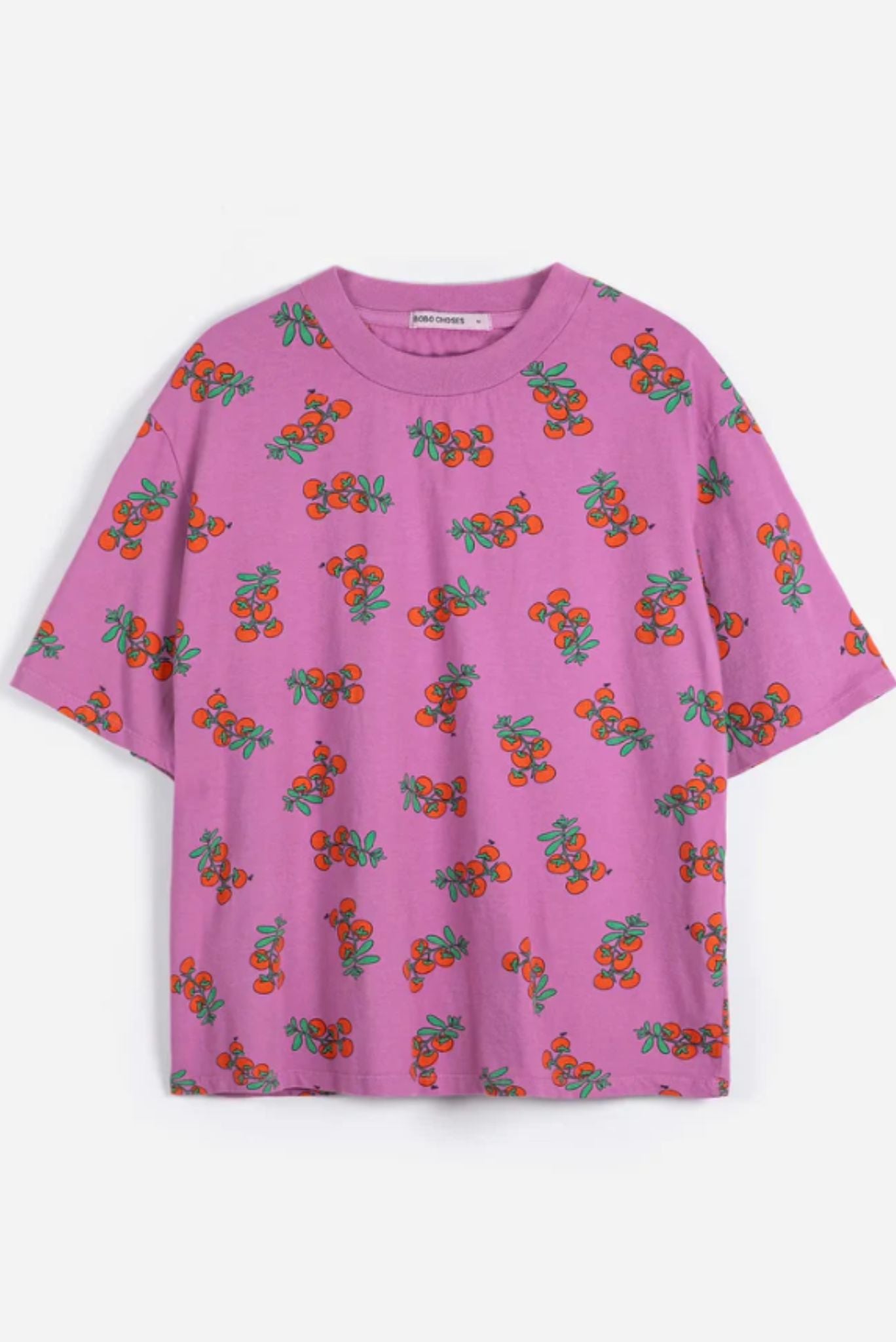 Camiseta ajustada con estampado Tomatoes