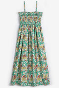 Vestido bustier fruncido Color Herbalist