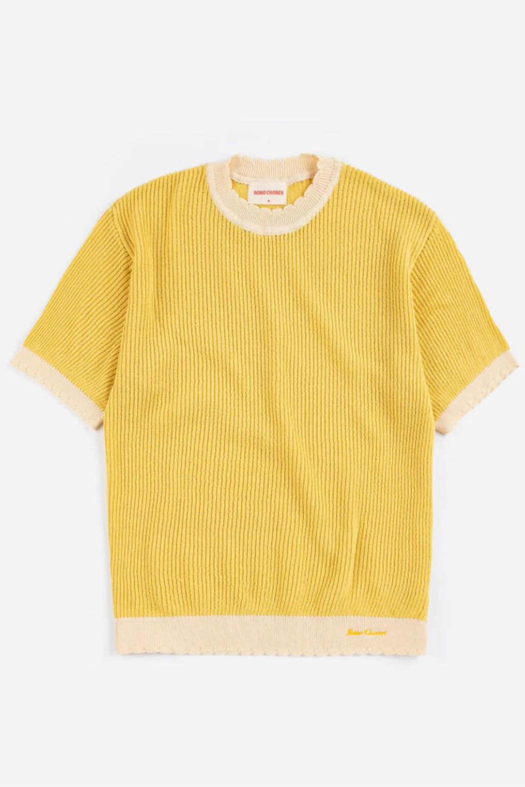 Jersey de algodón de punto calado