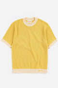 Jersey de algodón de punto calado