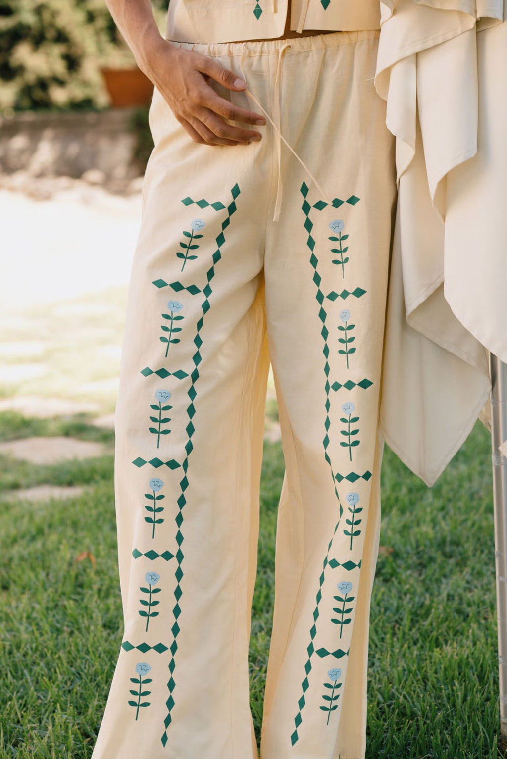 PANTALÓN GEOMETRIC FLOWERS