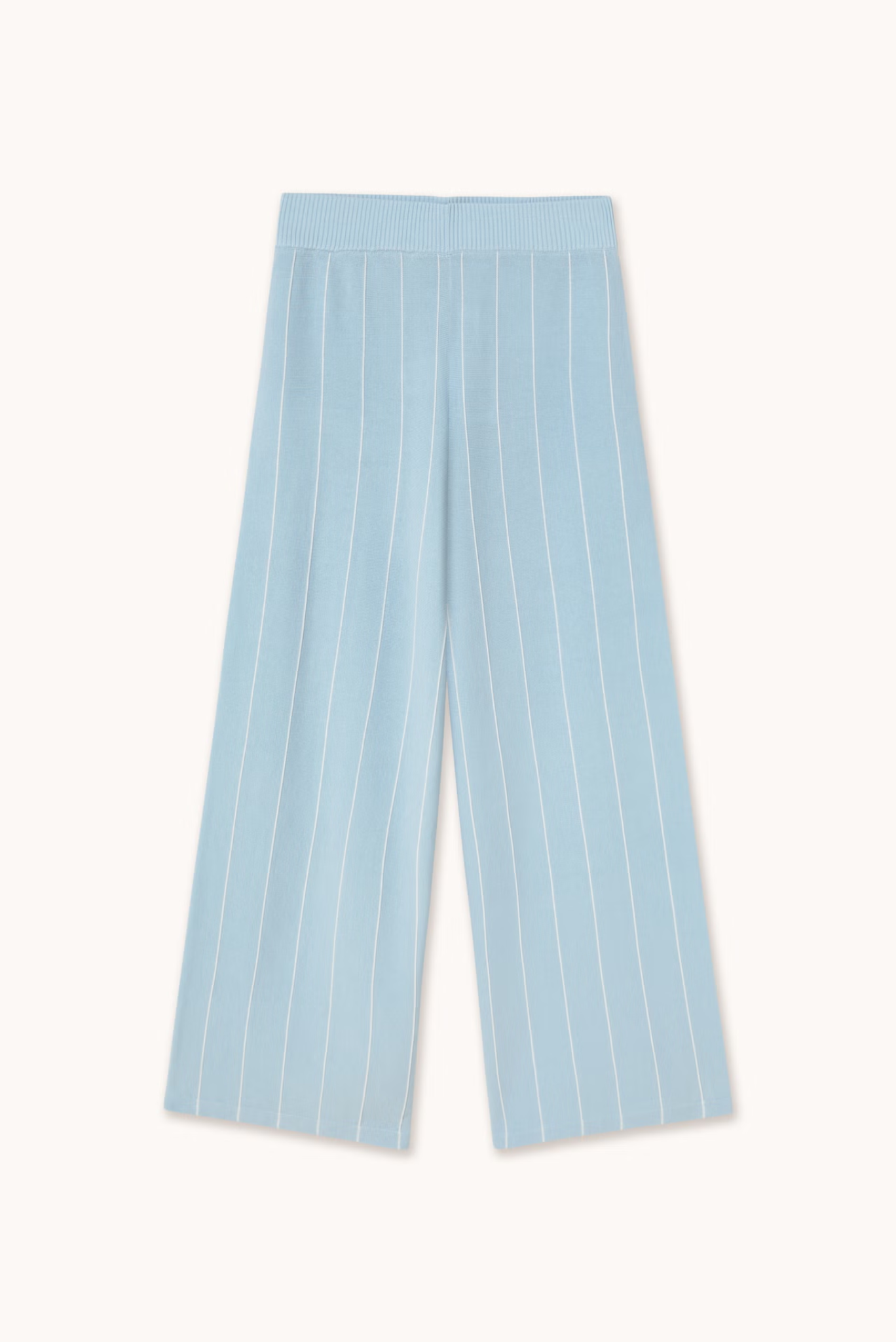 PANTALÓN DE PUNTO A RAYAS