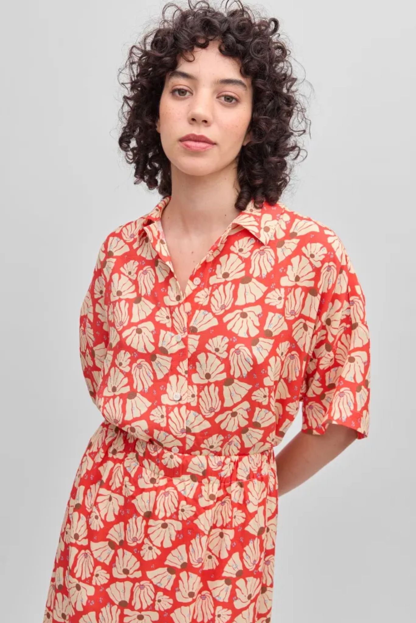 Falda Nica Rojo