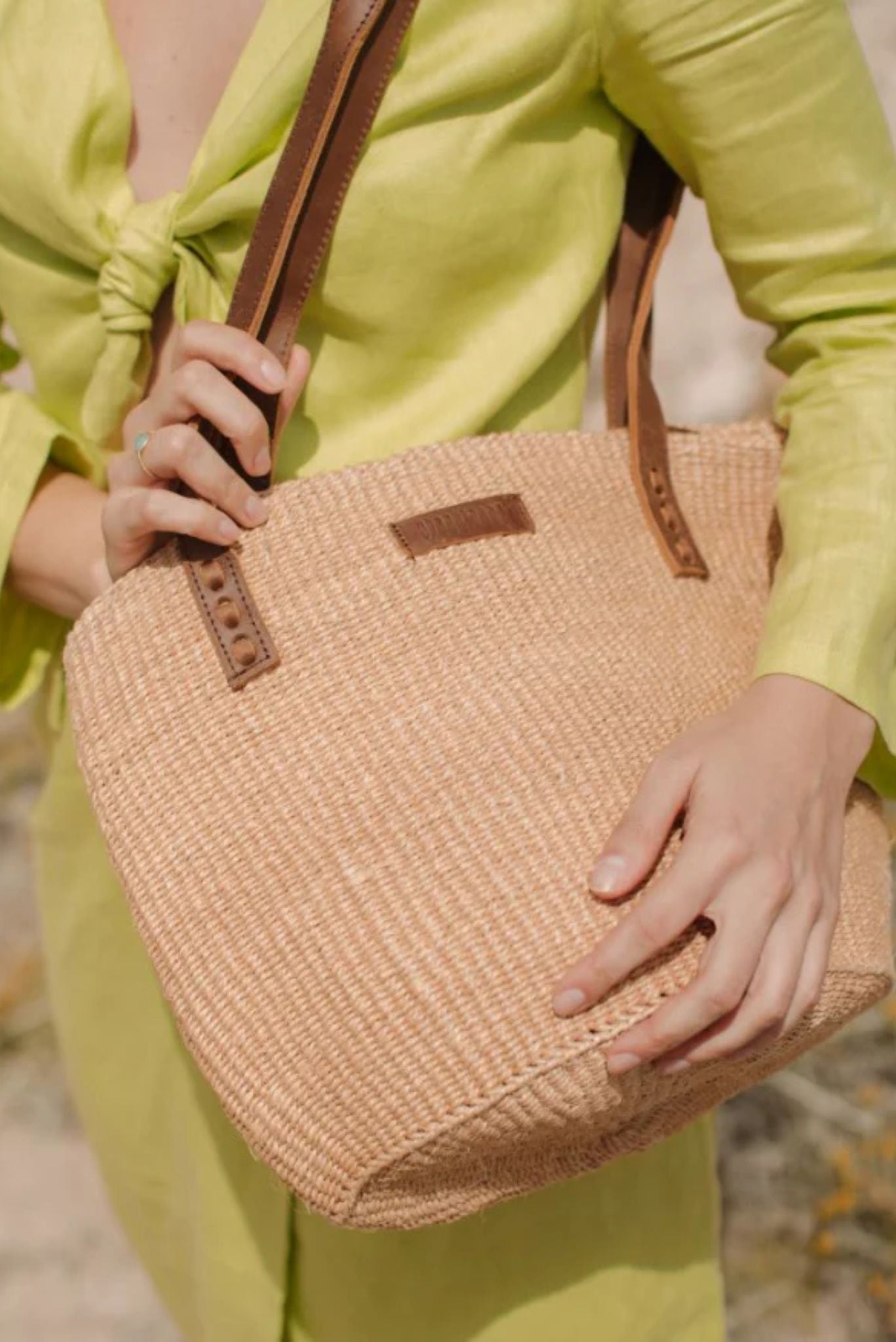 Bolso de Sisal - Capazo Artesanal - Wazi