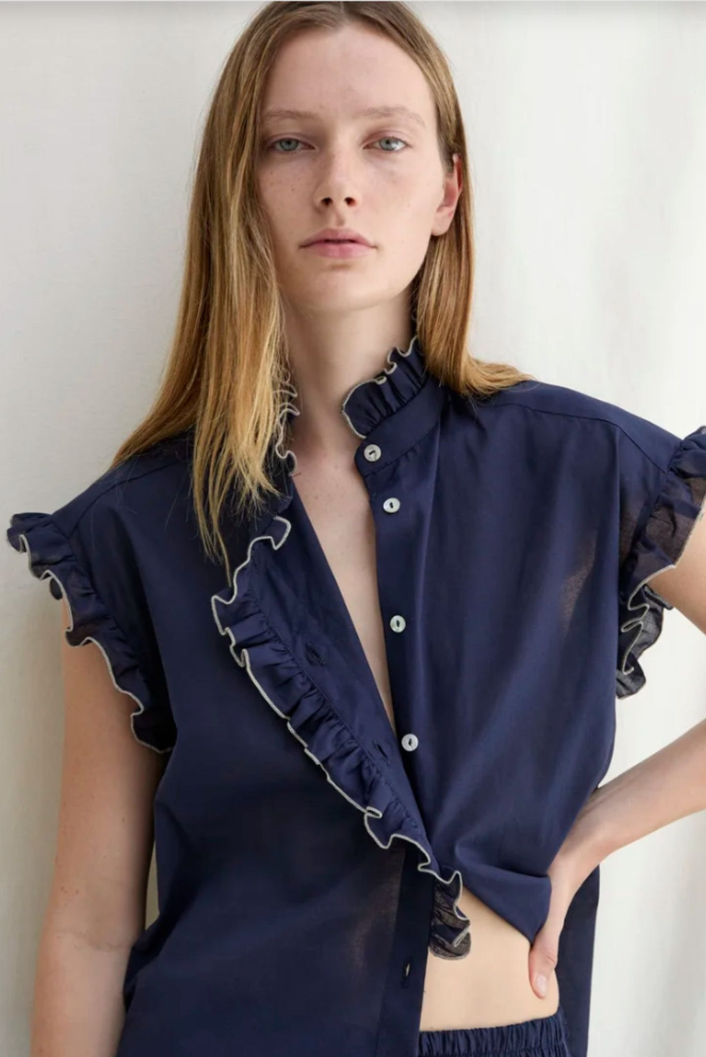 Camisa Silva navy