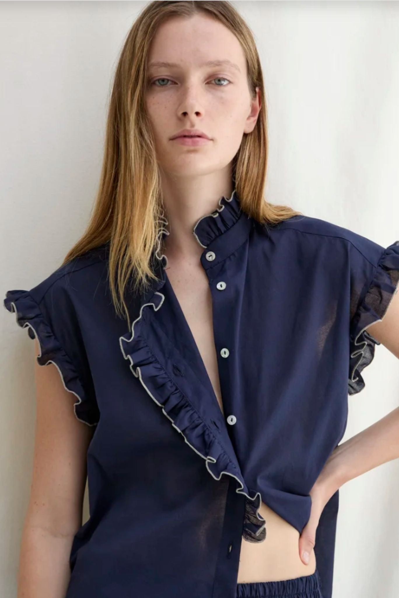 Camisa Silva navy