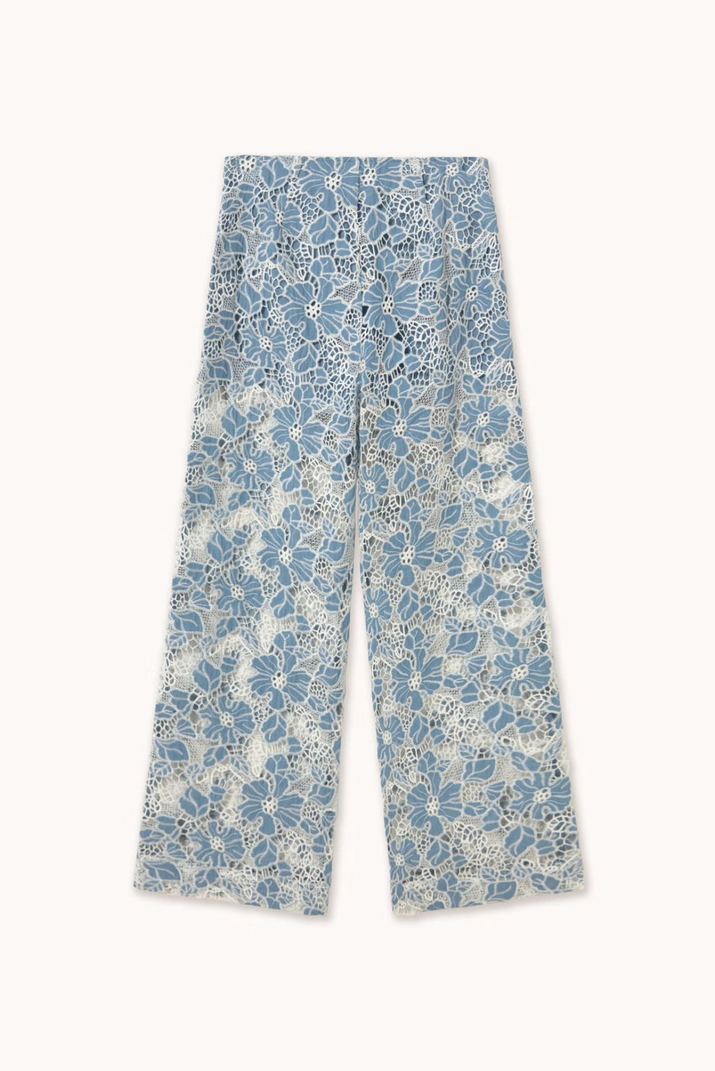 PANTALÓN ANCHO DE ENCAJE