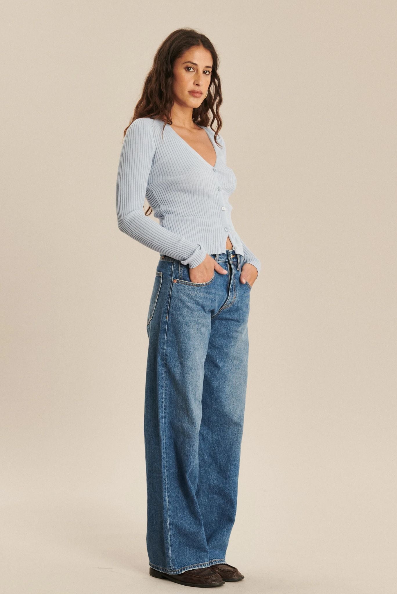 RIVER DENIM MID BLUE IN 32