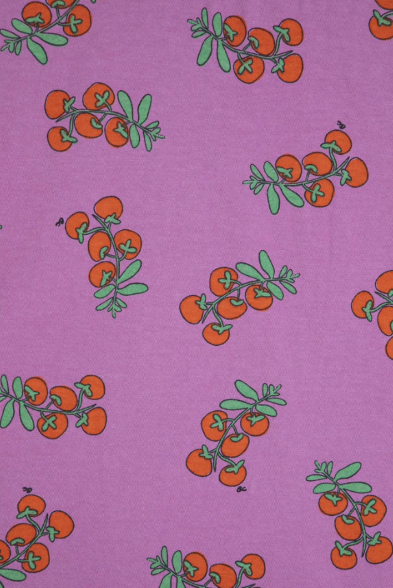 Camiseta ajustada con estampado Tomatoes