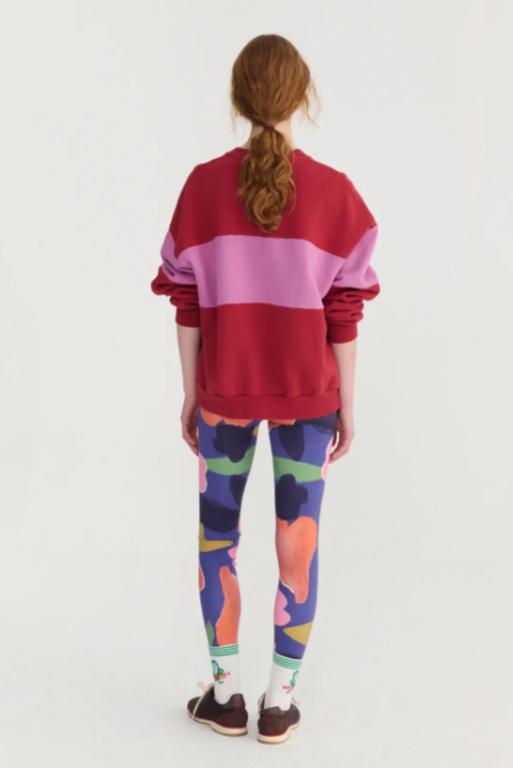 Sudadera holgada Color Block