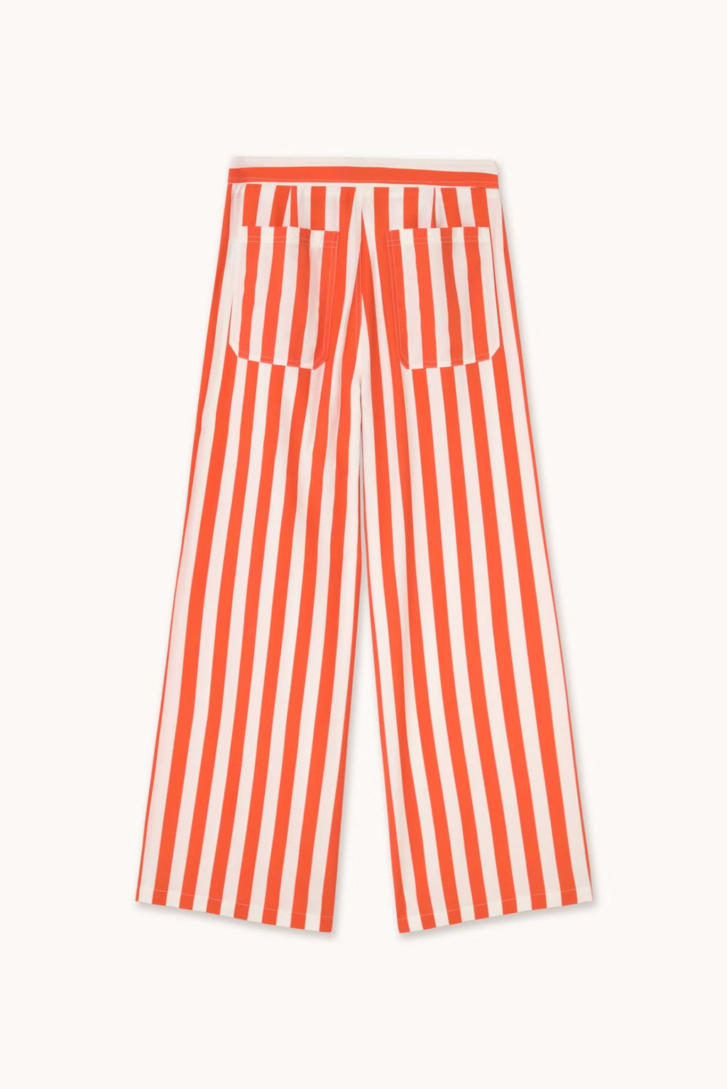 PANTALÓN CON BOLSILLOS A RAYAS