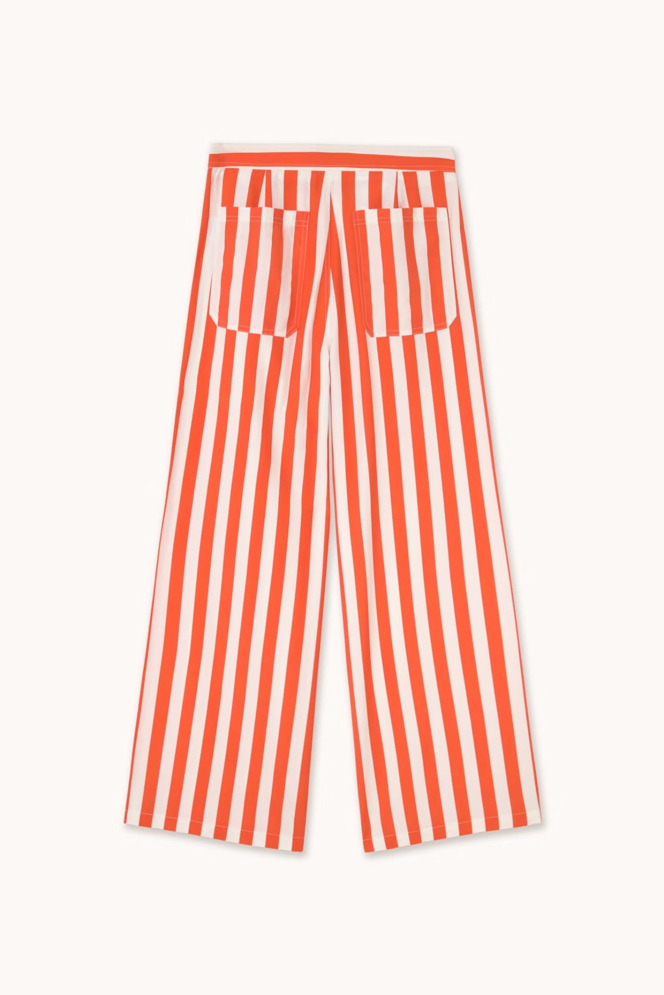 PANTALÓN CON BOLSILLOS A RAYAS