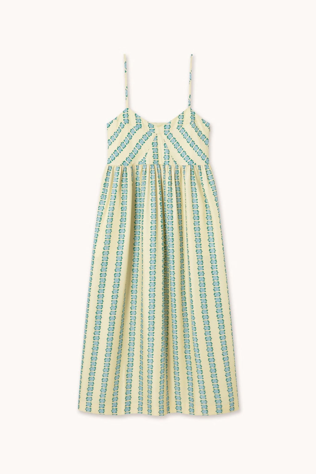 VESTIDO DE TIRANTES FLOWERS