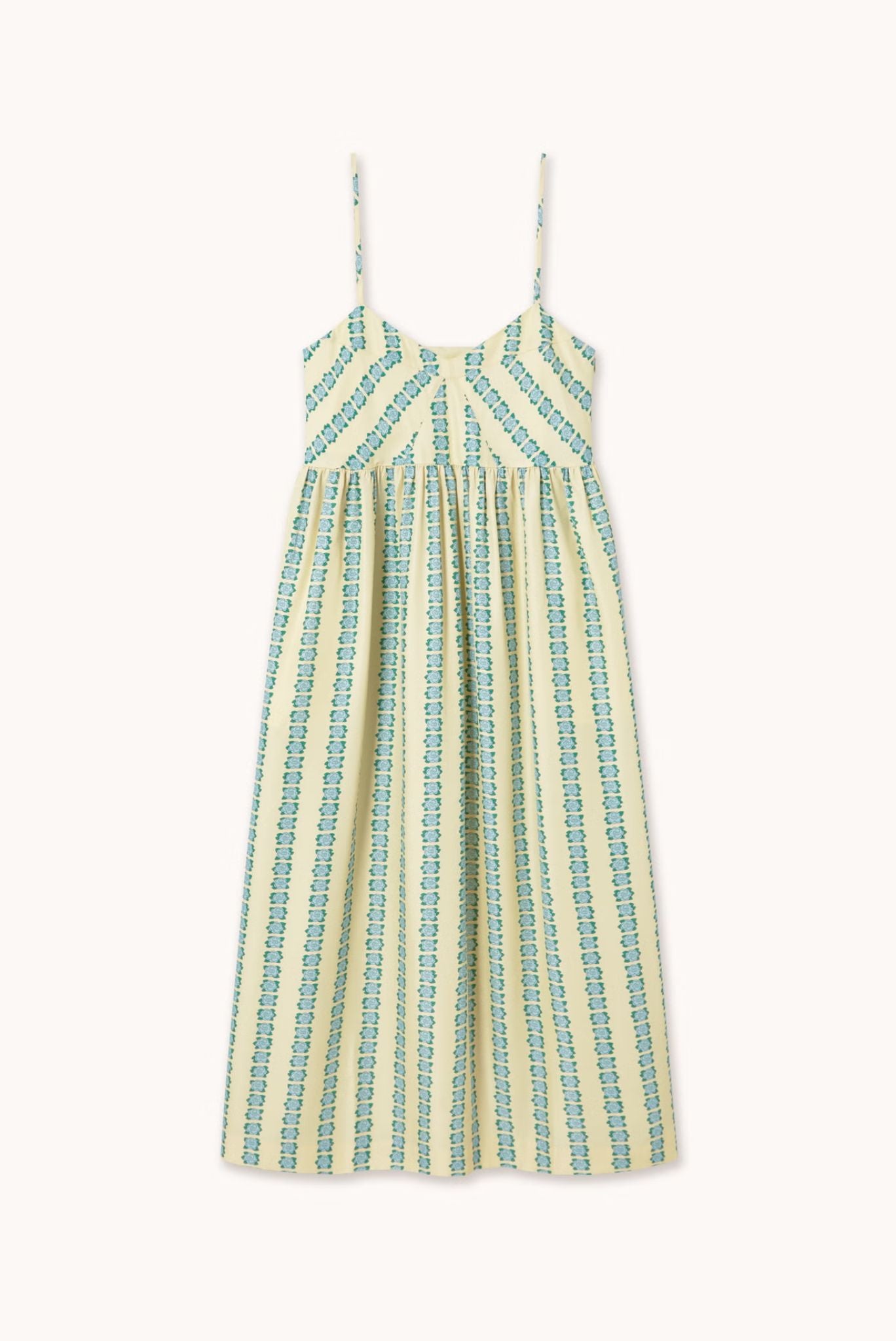 VESTIDO DE TIRANTES FLOWERS