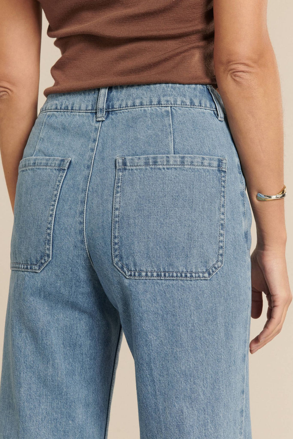 Pantalón Jeans droit large DENIM SWANN