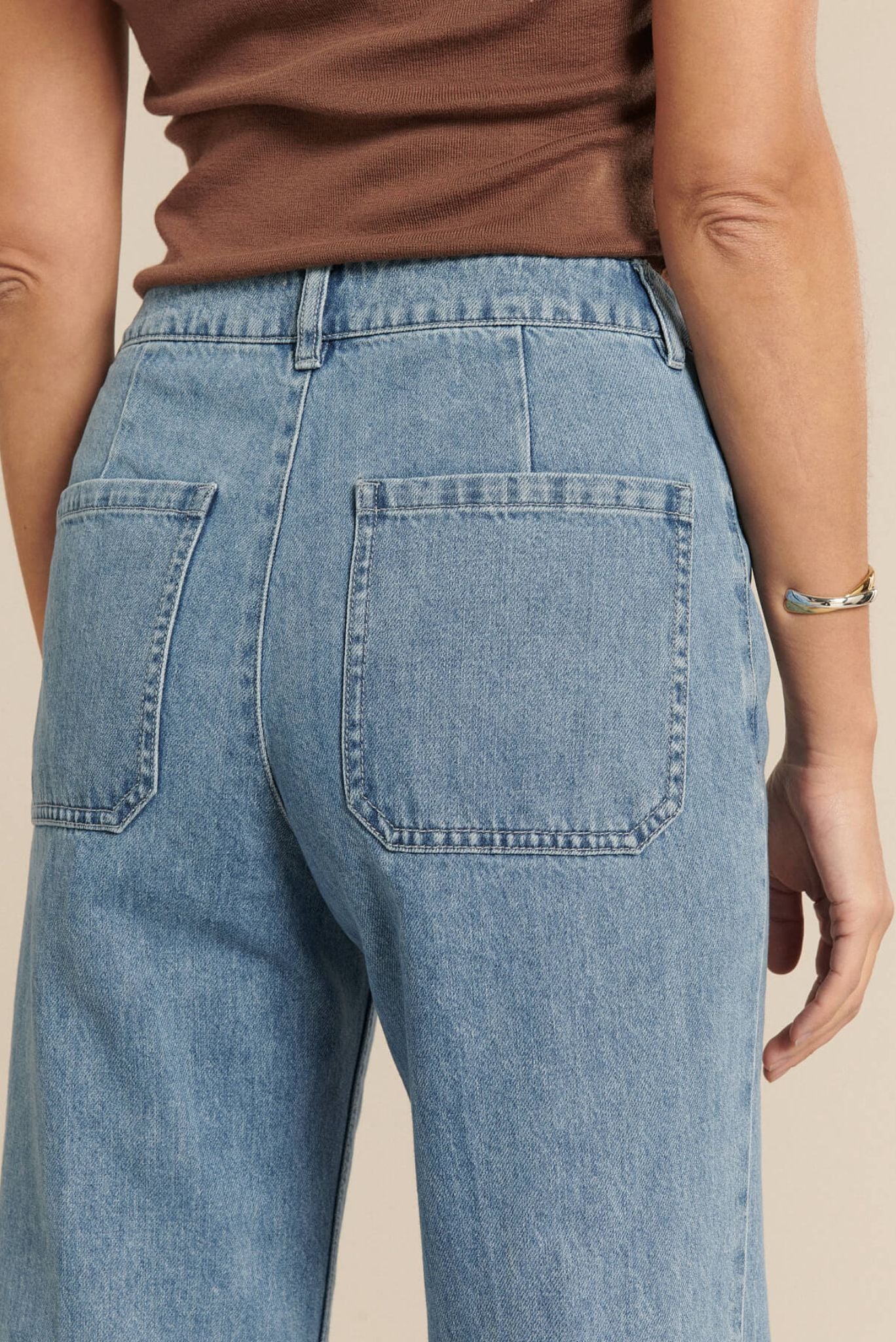 Pantalón Jeans droit large DENIM SWANN