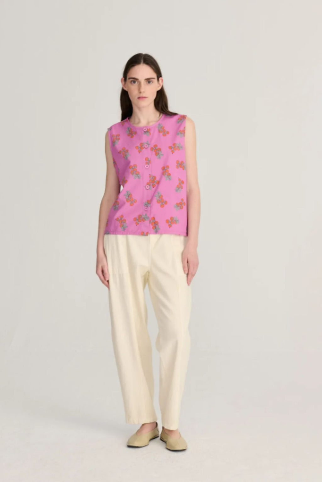 Top estampado Tomatoes
