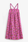Vestido de tirantes con patrón estampado Juicy Tomatoes