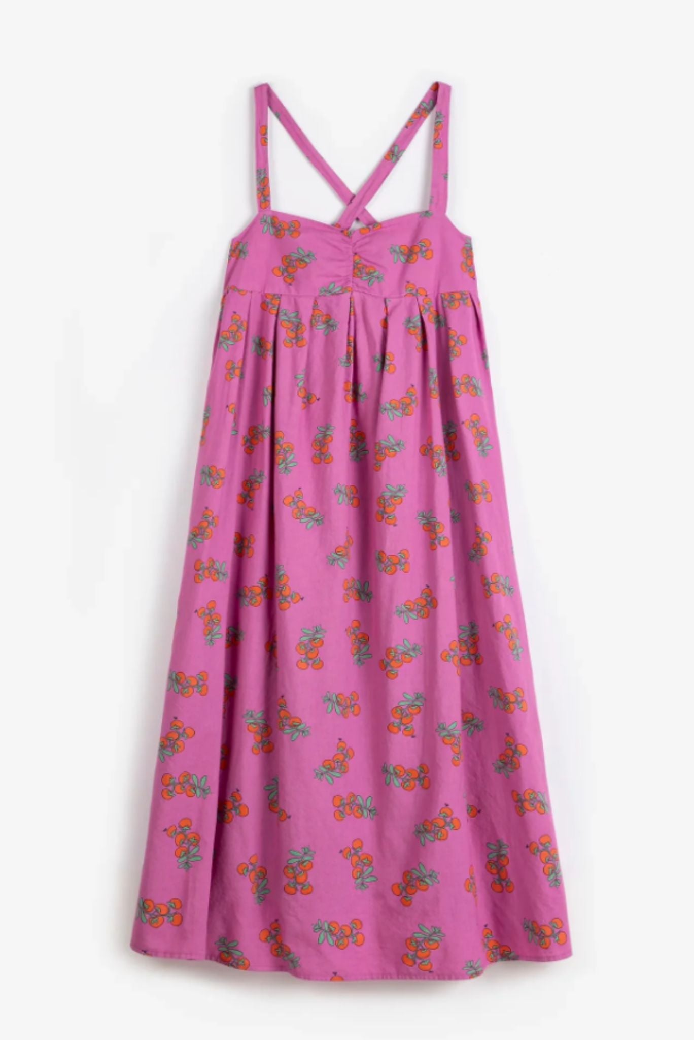 Vestido de tirantes con patrón estampado Juicy Tomatoes