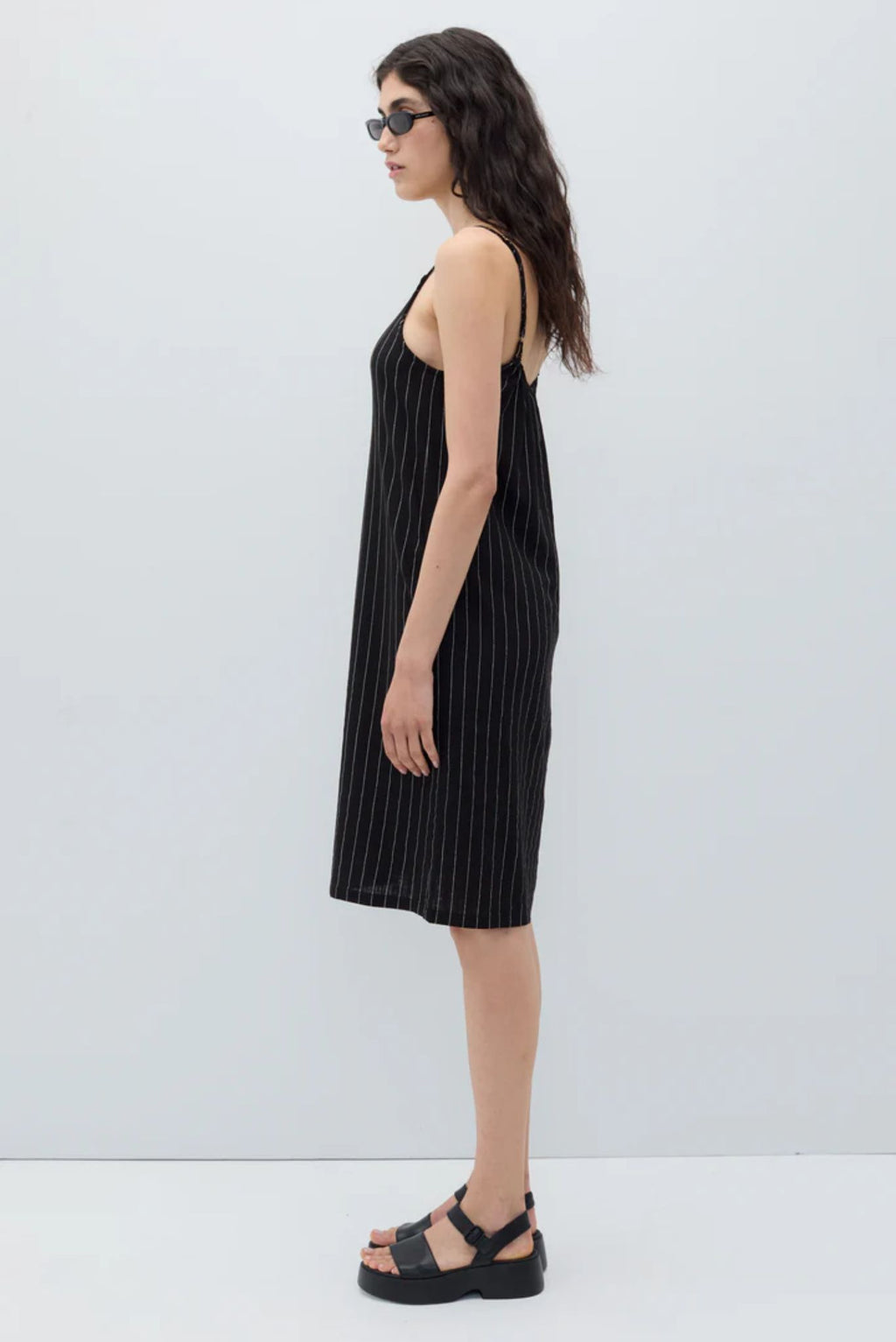 Vestido Trena - Negro