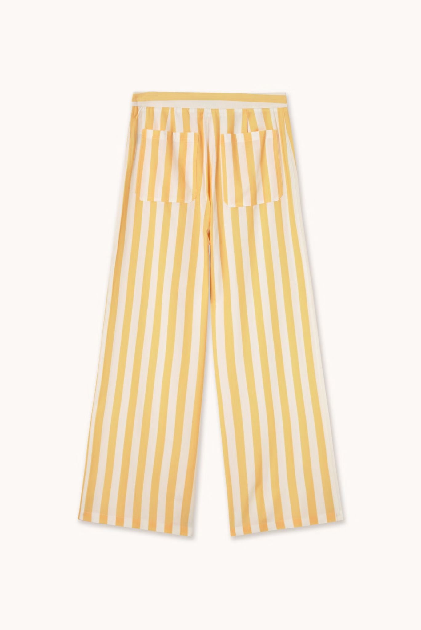 PANTALÓN CON BOLSILLOS A RAYAS